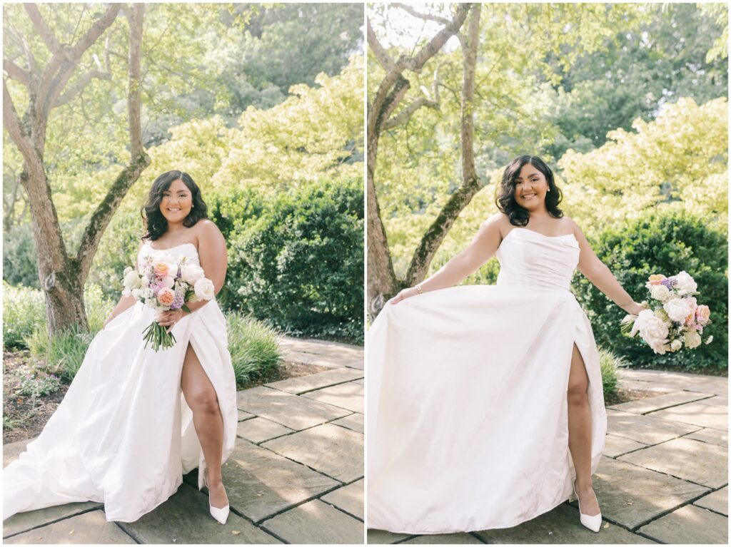 Bridal portraits at Brantwyn Estate