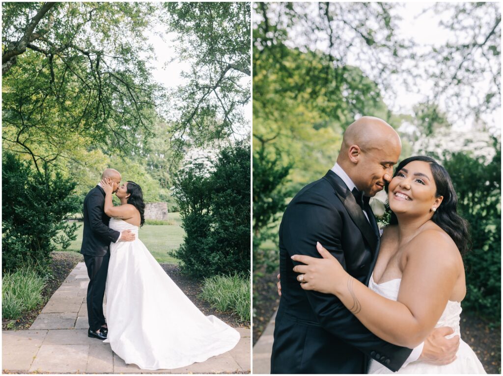 Editorial wedding photos at Brantwyn Estate in Wilmington Delaware