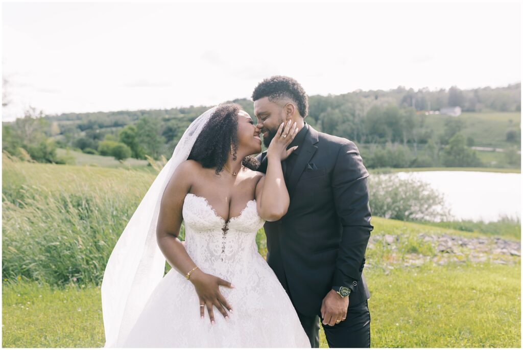 The Venue at Carley Brook bride and groom portraits